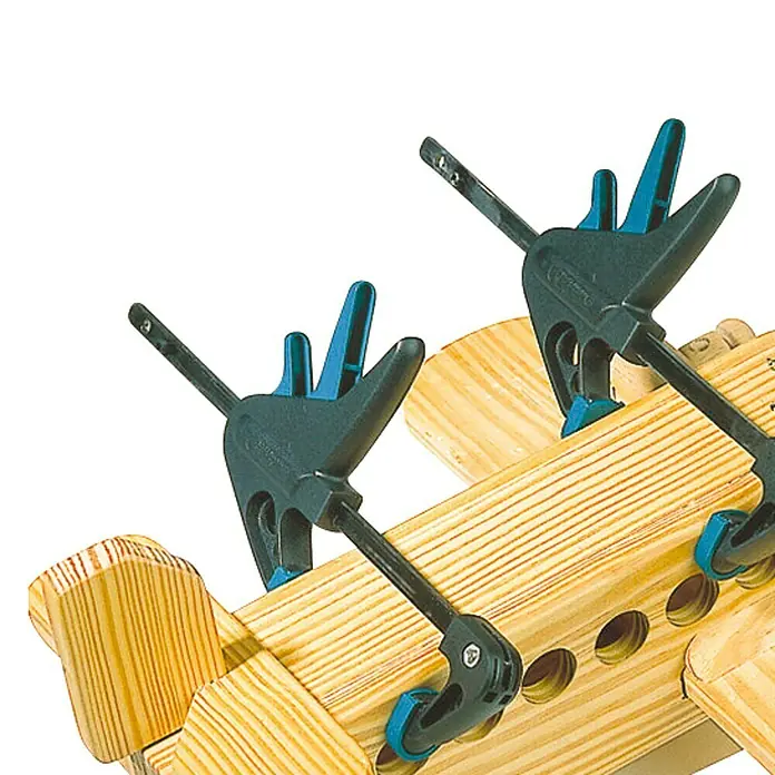 Wolfcraft Mini egykezes szorító EHZ - Fesztávolság: 110 mm, Terítési szélesség