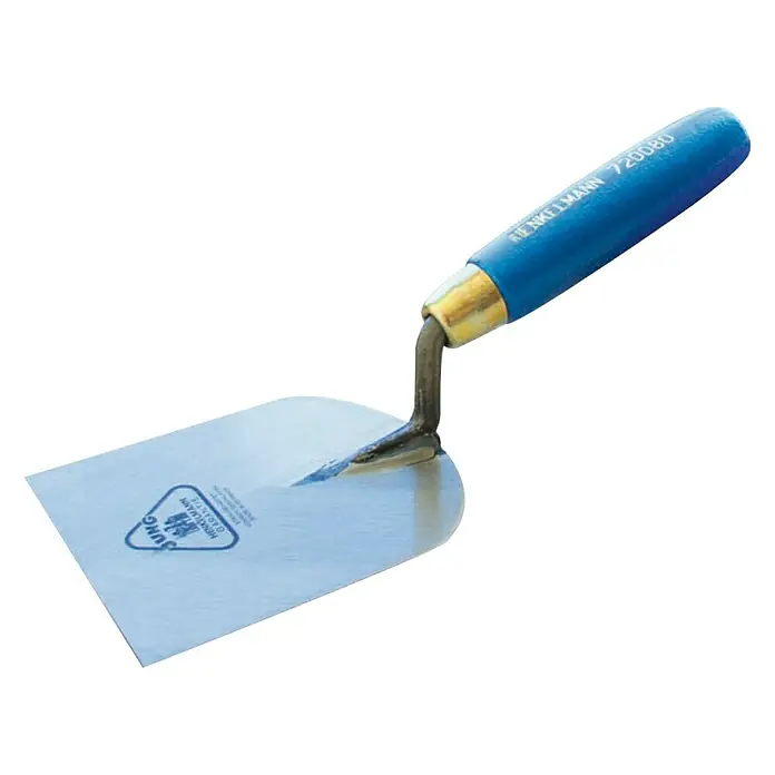 Jung Henkelmann Stukkateurspachtel - 80 mm, Qualitätsstahl gehärtet