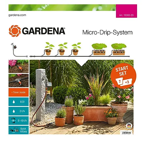 Gardena  Riego automático para jardineras