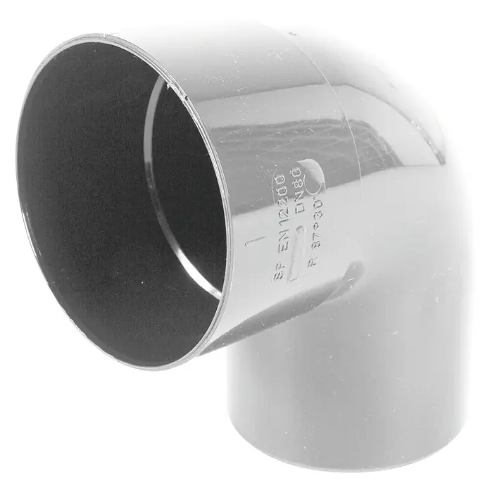 Dakota Codo de tubo Gris - 87 °