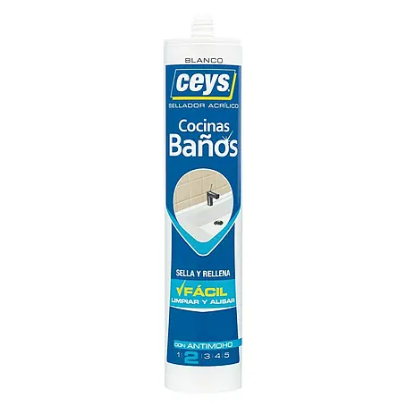 Ceys  Sellador acrílico Cocinas y Baños