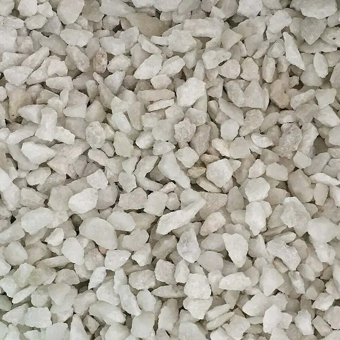 Gravilla Big Bag - Grano: 12 mm - 18 mm, 1.000 kg, Blanco