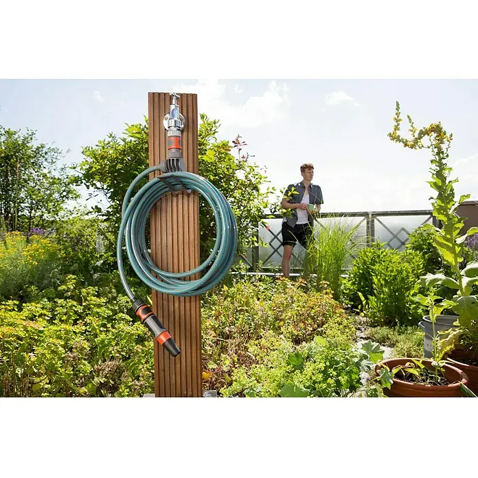 Kit de manguera en espiral City Gardening - Largo: 7,5 m