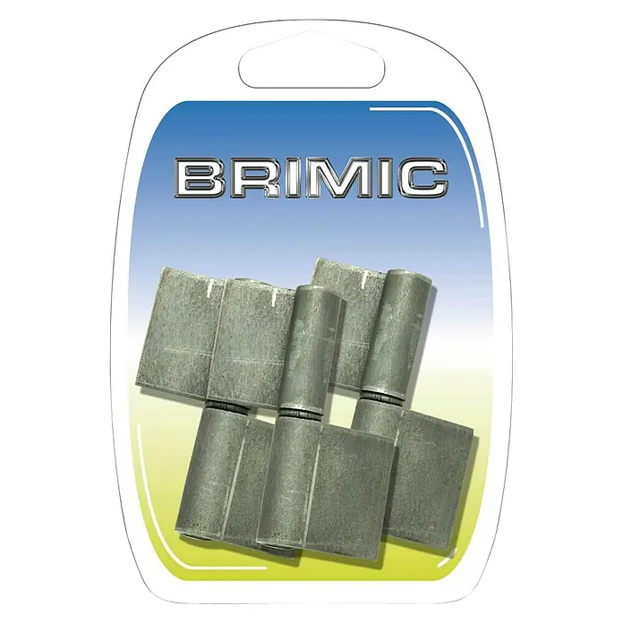 Micel Brimic Pernio bisagra Pala larga - An x Al: 14 x 80 mm, Latón