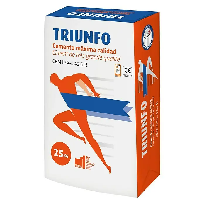 Cemento Triunfo II/A-L 42,5R - 25 kg