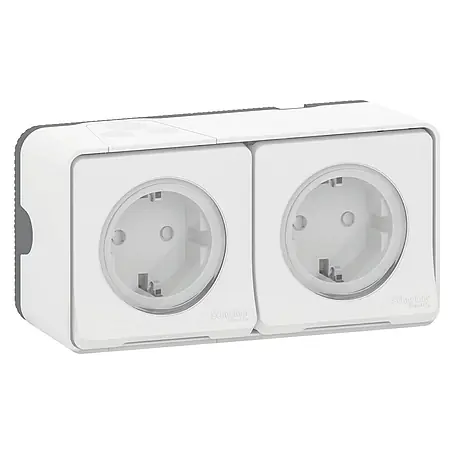 Schneider Electric  Enchufe doble Mureva Styl