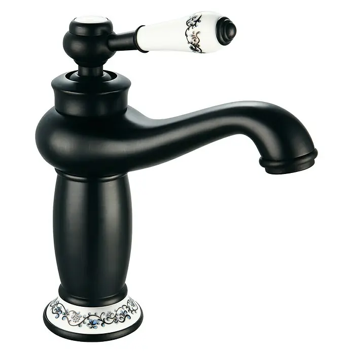 Rousseau Grifo de lavabo Marple - Negro