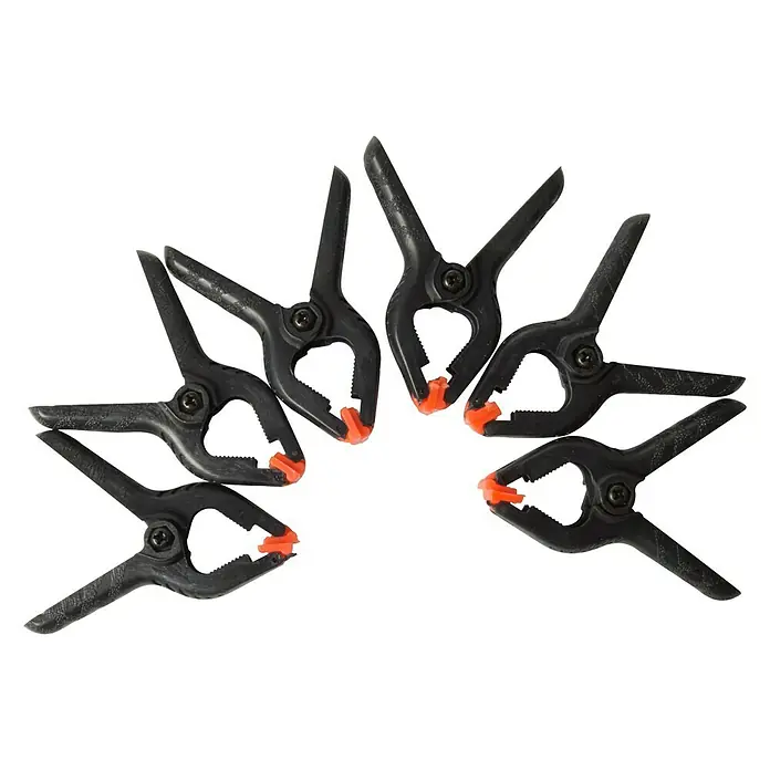 Pinza con resorte - Anchura de sujeción: 65 mm