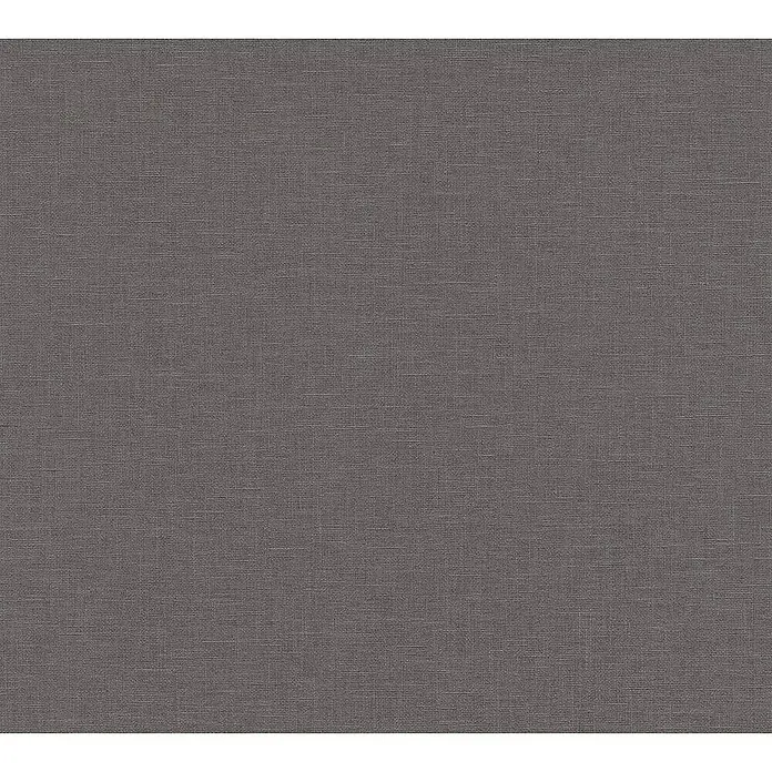 AS Creation Linen Style Vliestapete Meliert - Braun, Uni, 10,05 x 0,53 m - Detailaufnahme