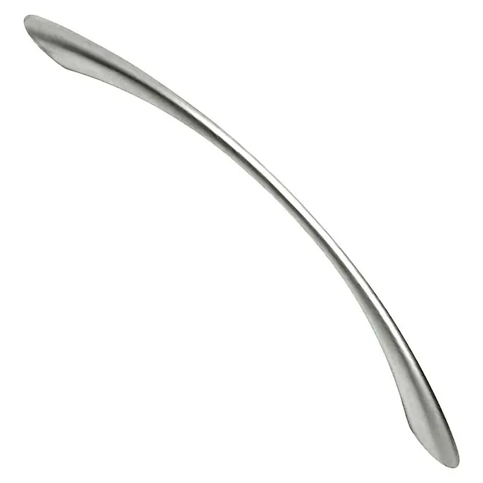 Nesu Tirador para muebles 868801 - L x An x Al: 11,5 x 0,9 x 2,6 cm, Acero, Cromado, Cromo, Distancia entre orificios: 128 mm