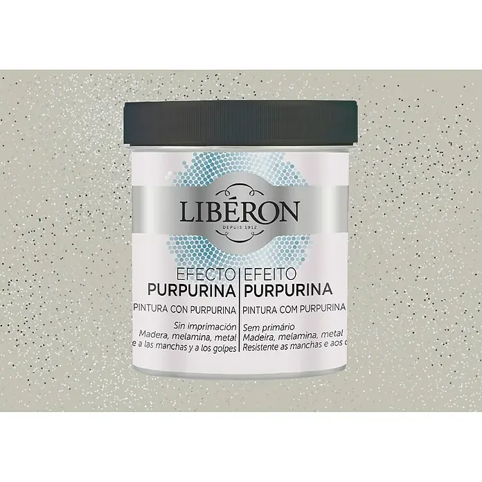 Libéron Pintura para efectos decorativos purpurina - Topo, 500 ml