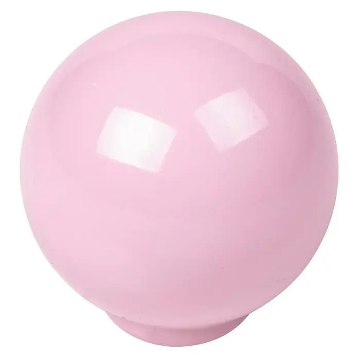 Nesu Pomo para muebles 626 - Ø x Al: 29 x 29 mm, Plástico, Rosa