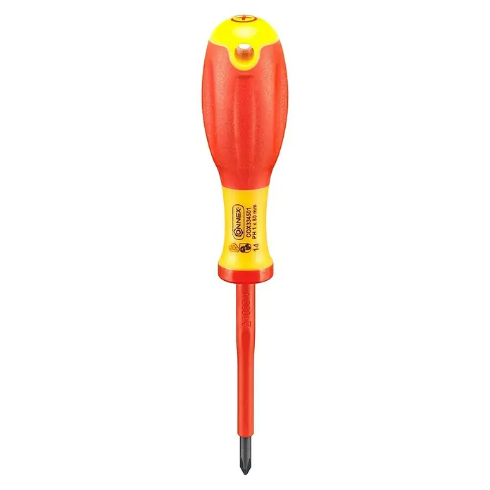 Destornillador para electricista COX334501 - PH 1, Longitud de la hoja: 80 mm