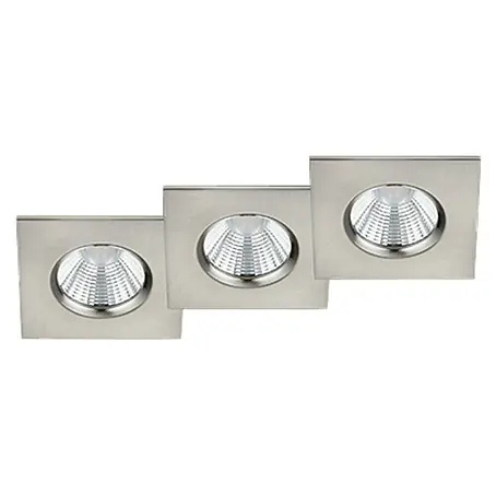 Trio Lighting  Set de focos LED empotrables Zagros cuadrado