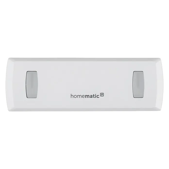 Homematic IP Set Heizkörper-Thermostat statt 159,- € - Weiß, Batteriebetrieben, 22 x 128 x 45 mm - Vorderansicht