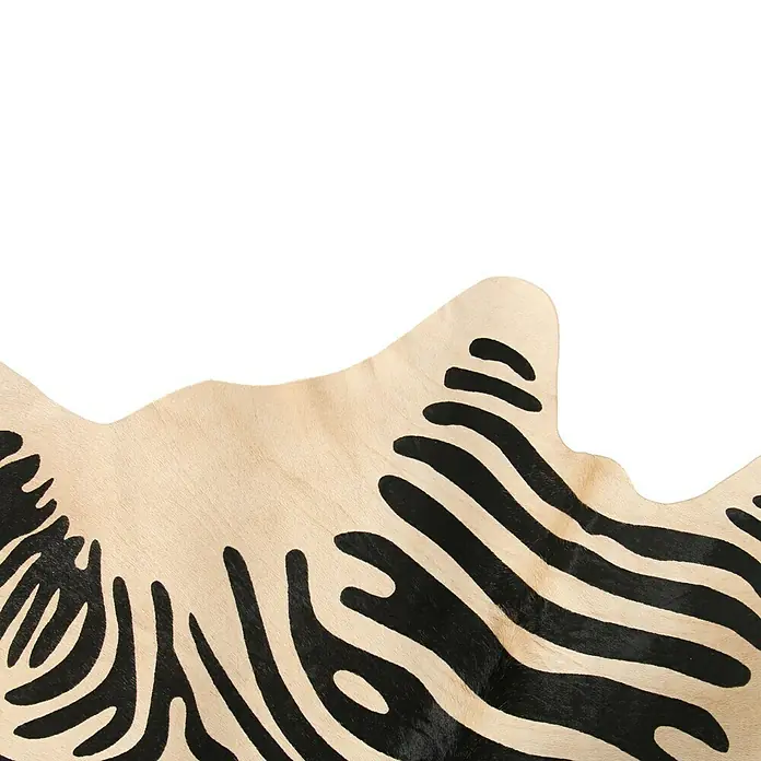 Esbeco Deko-Kuhfell - Zebra, 100 % Echtfell, Fläche ca.: 3 m² - 4 m² - Detailaufnahme