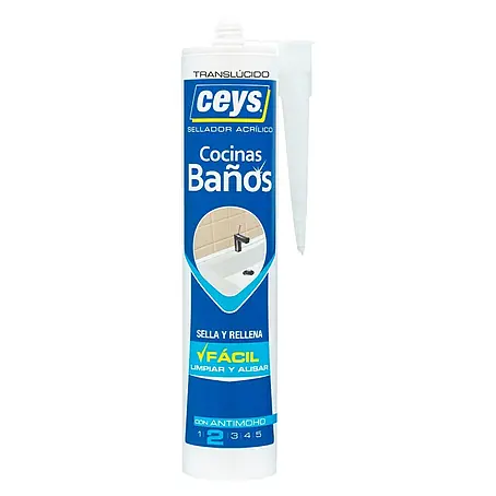 Ceys  Sellador acrílico Cocinas y Baños