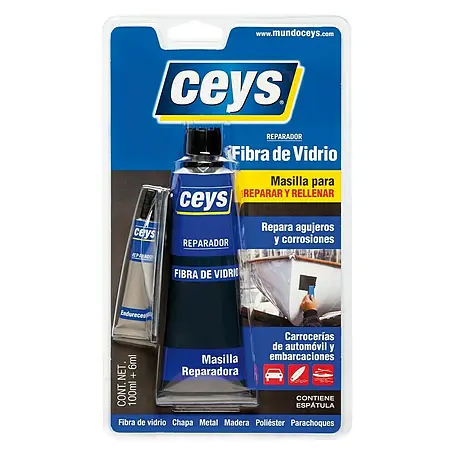 Ceys  Masilla para reparaciones Fibra de Vidrio