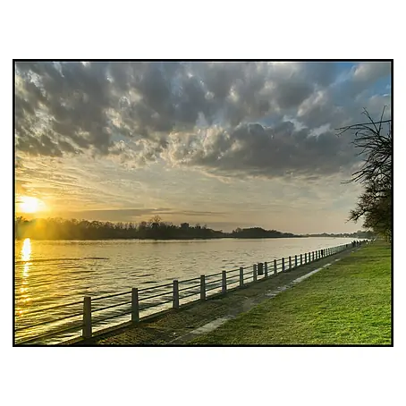 Cuadro de vidrio River Walk