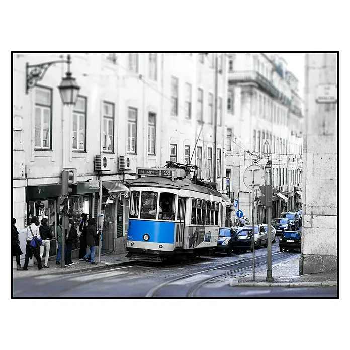 Cuadro Trolley car - Tranvía, An x Al: 40 x 30 cm