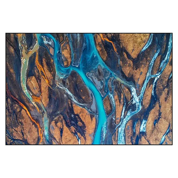 Cuadro de vidrio Abstract - Abstracto, An x Al: 90 x 60 cm