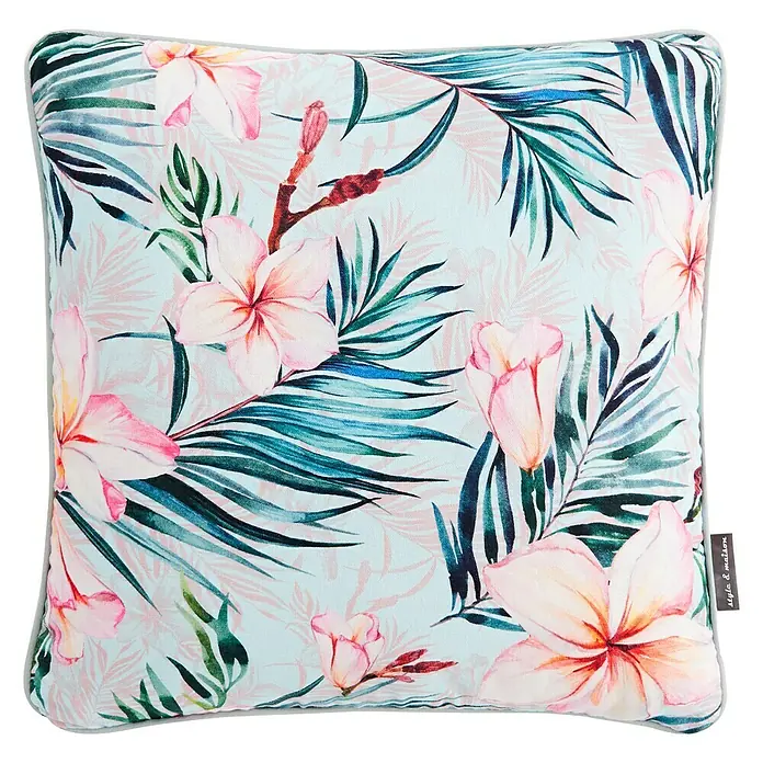 Cojín Botanic garden - Multicolor, 45 x 45 cm, 100% algodón