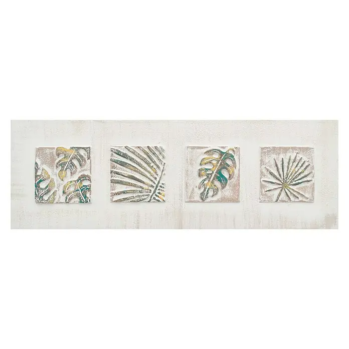 Cuadro con relieve Tríptico 2 - Triptych, An x Al: 120 x 40 cm