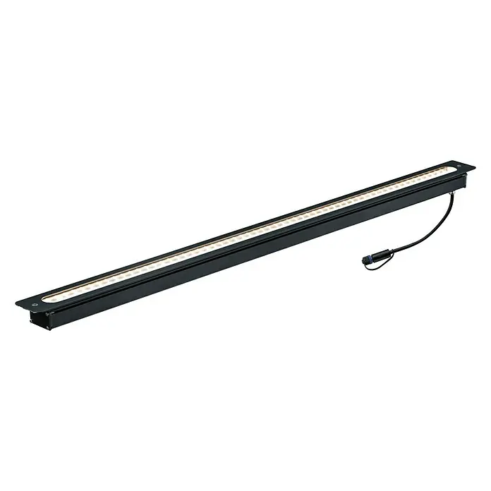 Paulmann Plug & Shine LED-Außenleuchte - 8 W, Warmweiß, IP67, L x B x H: 90 x 5,4 x 4,5 cm - Vorderansicht