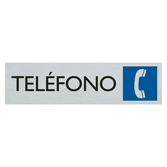 Pickup Rótulo - Plateado, Motivo: Teléfono