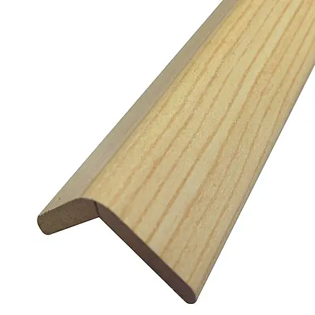 Rufete  Perfil de esquina adhesivo MDF con chapa natural de Pino