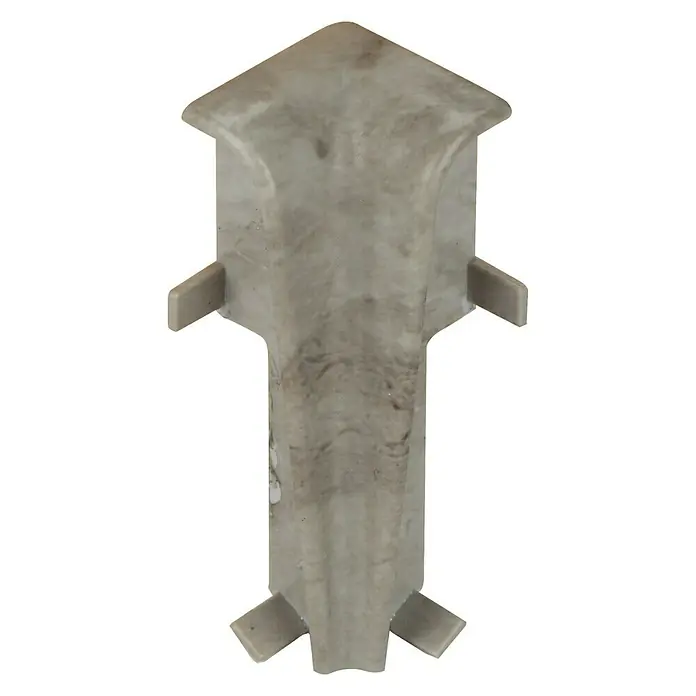 Egger Innenecke - Stein Grau, 2 Stk., Passend für: Egger Sockelleisten 17 x 60 mm