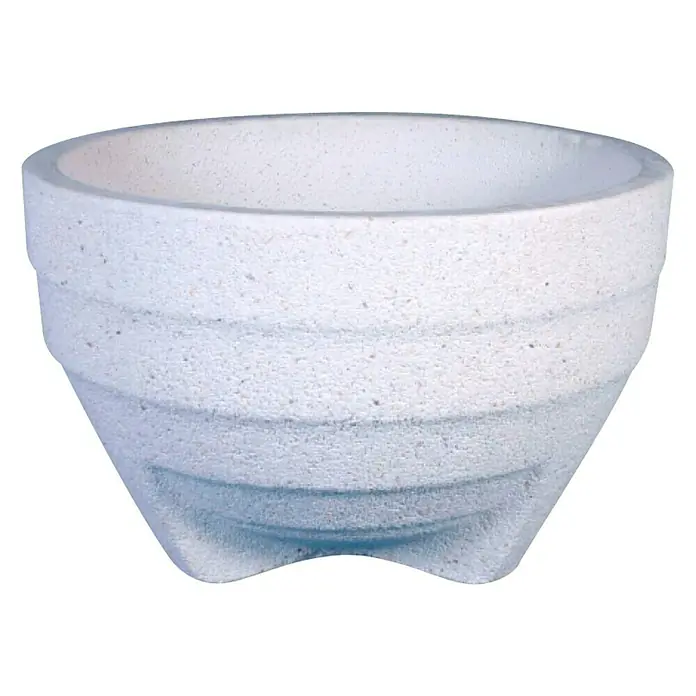 Cubremaceta redondo Esfera con aros - Ø x Al: 40 x 23 cm