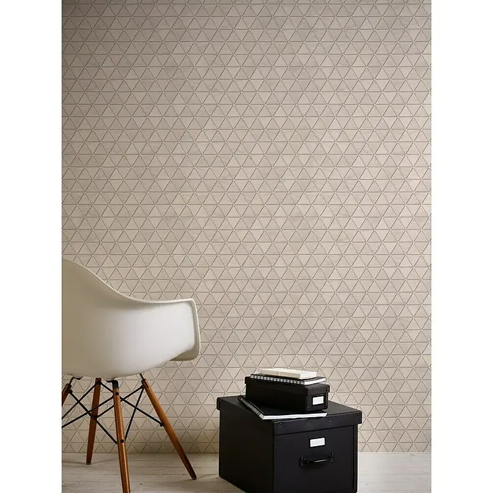 Lutèce Authentic Walls 2 Vliestapete - Rosé, Grafisch, 10,05 x 0,53 m - Stimmungsaufnahme