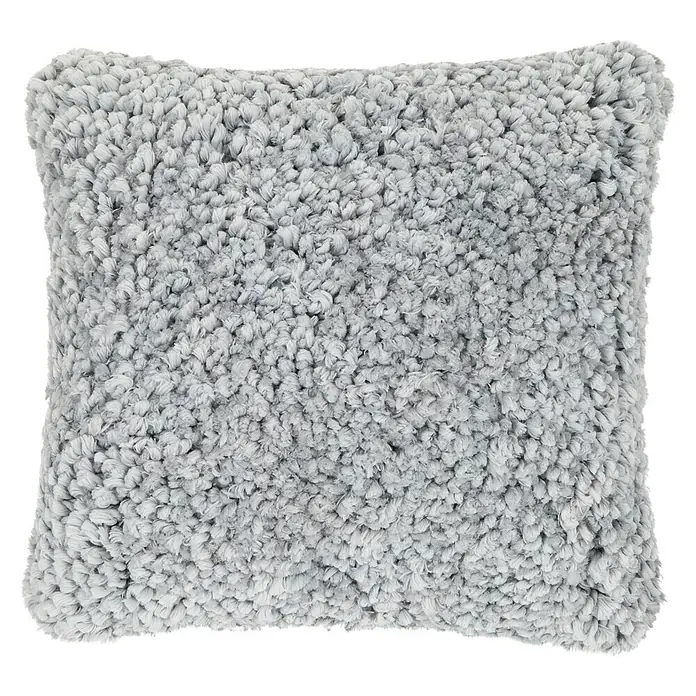 Kussen Oscar - Light Grey, 50 x 50 cm, 100 % polyester - Top-down weergave
