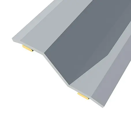 Baglinox  Perfil de desnivel adhesivo Acero inoxidable