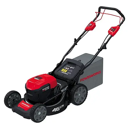 Powerworks  Cortacésped de batería PD48LM46SPK4