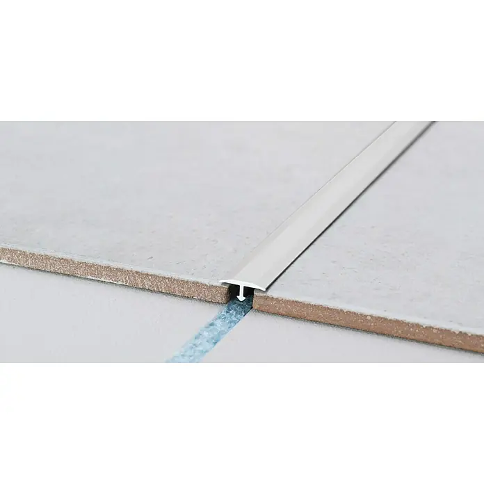 LOGOCLIC T-Profil 265 - Silber, 2,7 m x 14 mm, Montageart: Kleben - Detailaufnahme