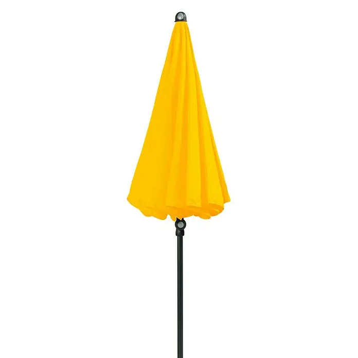 Doppler Sunline Sonnenschirm Neo - Gelb, Ø x H: 150 x 230 cm - Vorderansicht