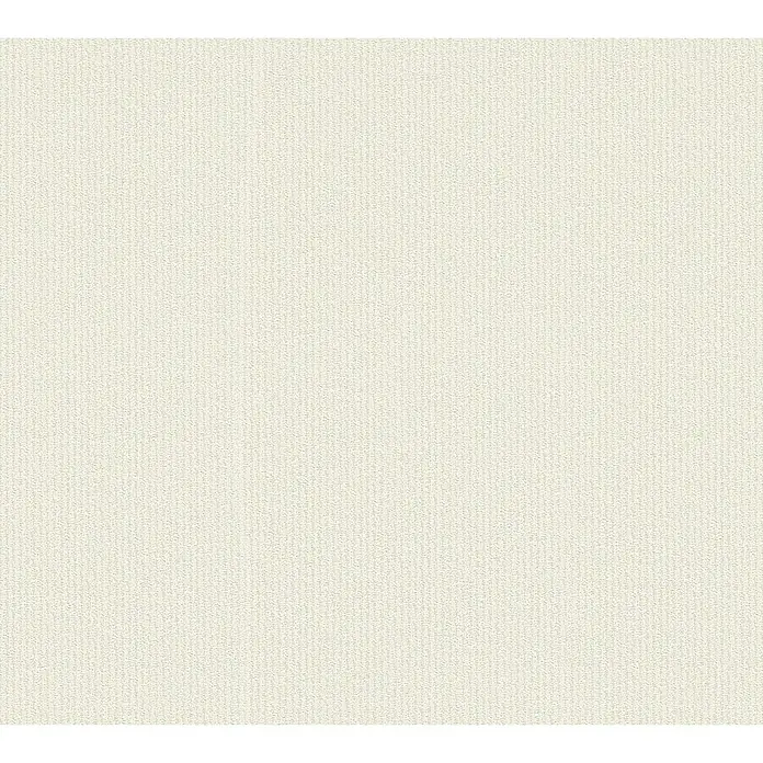 AS Creation Trendwall Vliestapete - Weiß/Creme, Streifen, 10,05 x 0,53 m - Detailaufnahme