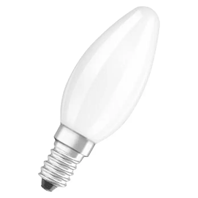 Garza Bombilla LED Crystal - 4 W, E14, Color de luz: Blanco neutro, No regulable, Vela
