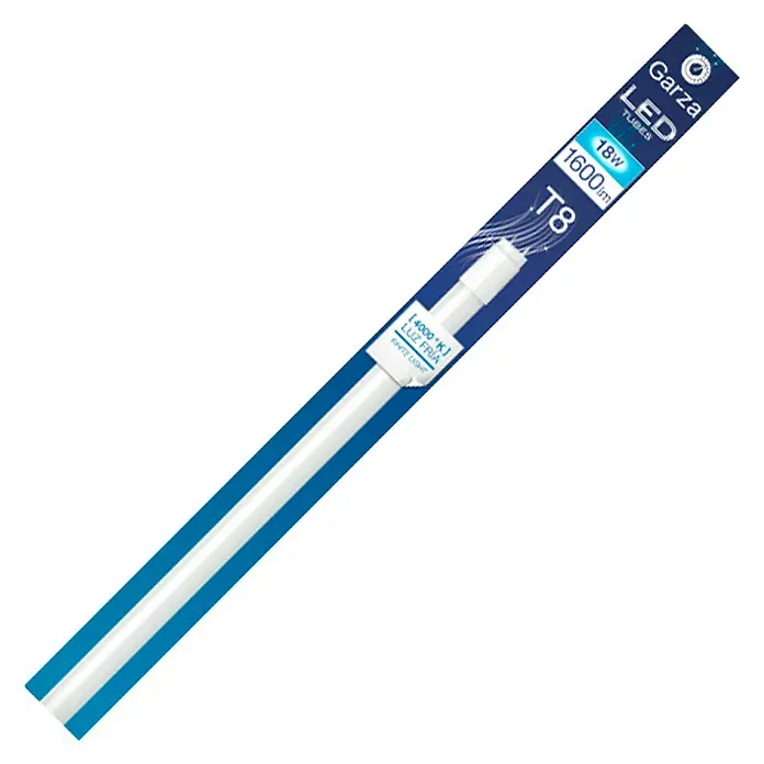 Garza Tubo LED - 18 W, Color de luz: Blanco neutro, G13, 120 cm
