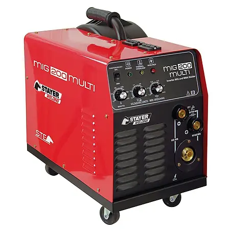 Stayer  Equipo de soldadura Inverter MIG 200 Multi