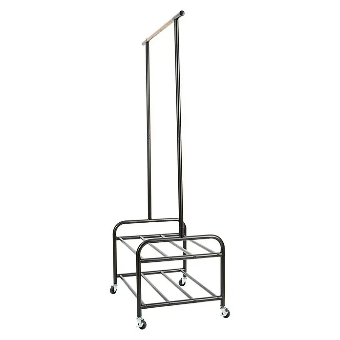 Store It Kolica za odjeću Loft - D x Š x V: 52,5 x 91,5 x 173 cm, Kotačići, Metal - Pogled s lijeve strane