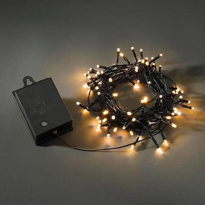 Konstsmide Led-feestverlichting - Binnen, 80 lampen, Lichtkleur: Barnsteen