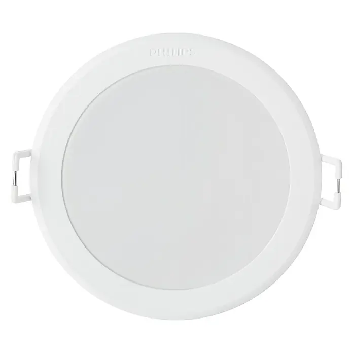 Philips Downlight LED empotrable redondo Meson - 6 W, Ø x Al: 9,5 x 4,55 cm, Blanco, Blanco neutro