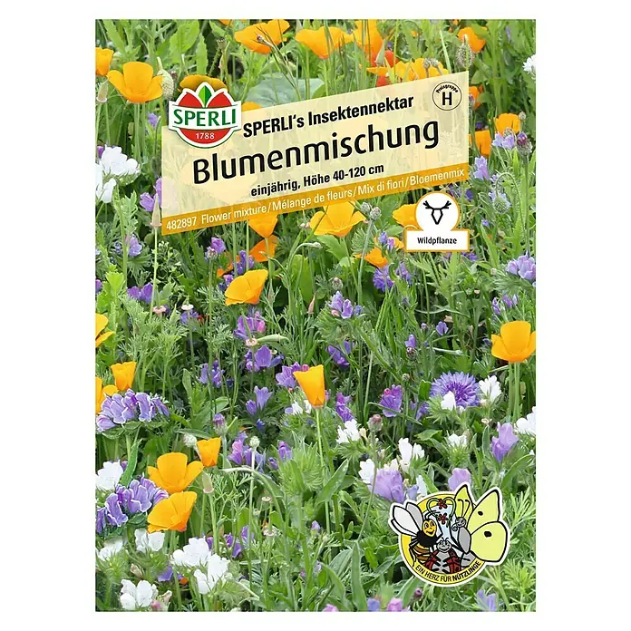 Sperli Wildblumensamen - Insektennektar, 4 m² - Vorderansicht