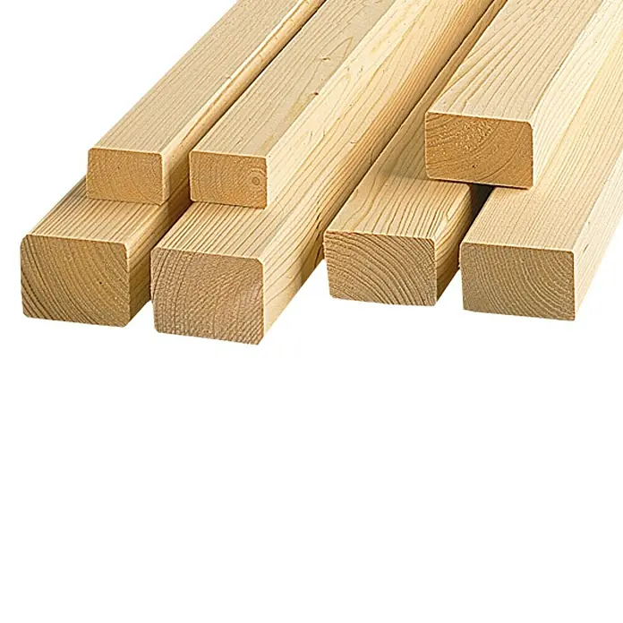 Rettenmeier Listón de madera para construcción - 300 x 9,4 x 4,4 cm, Abeto rojo/abeto, Sin tratar, Lijado