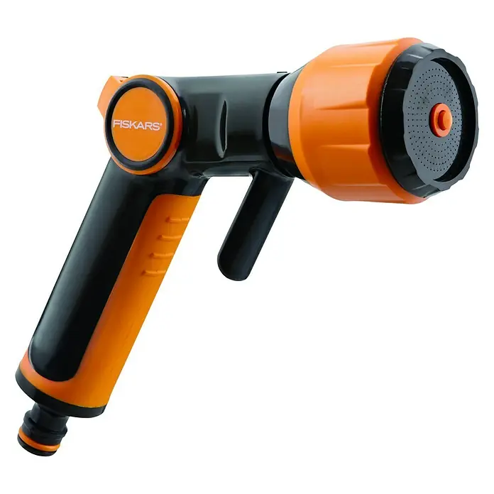 Fiskars Multifunktionsbrause - Anzahl Sprühformen: 4 - Linke Seitenansicht