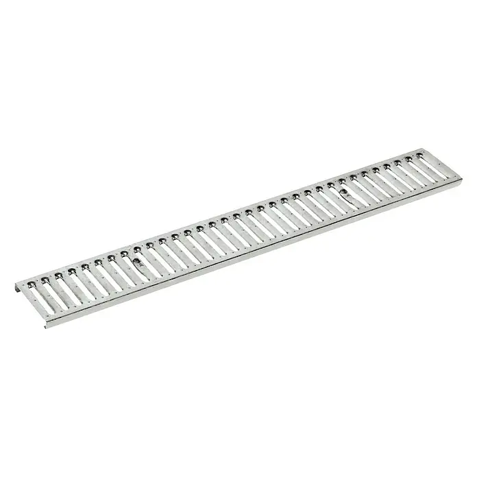Dakota Rejilla de alcantarillado para canaleta Taurus - 1 m x 13 cm x 2 mm, Metal