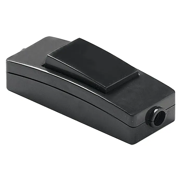 Famatel Interruptor de palanca Paso - Negro, 250 V, 10 A